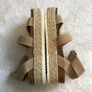 Espirit Gigi Espandrille Slide Sandal 9.5 Summer